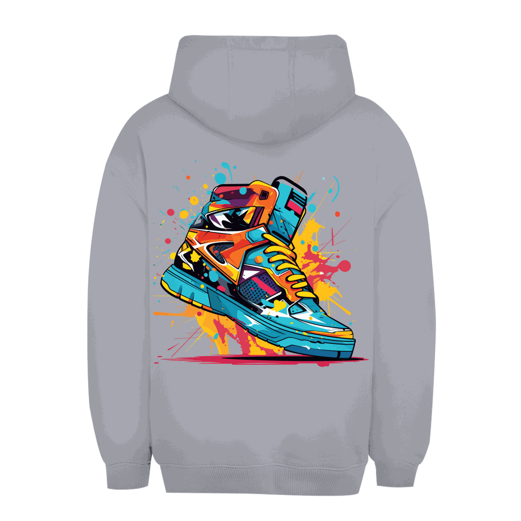 Unisex Oversize Hoodie - Sneaker Art Print | Division420®
