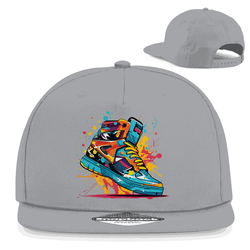 Snapback Rapper Cap - Sneaker Art Print | Division420®