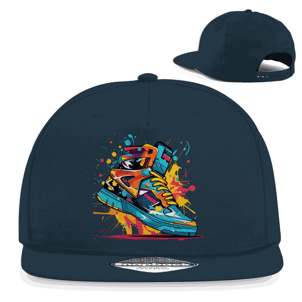 Snapback Rapper Cap - Sneaker Art Print | Division420®