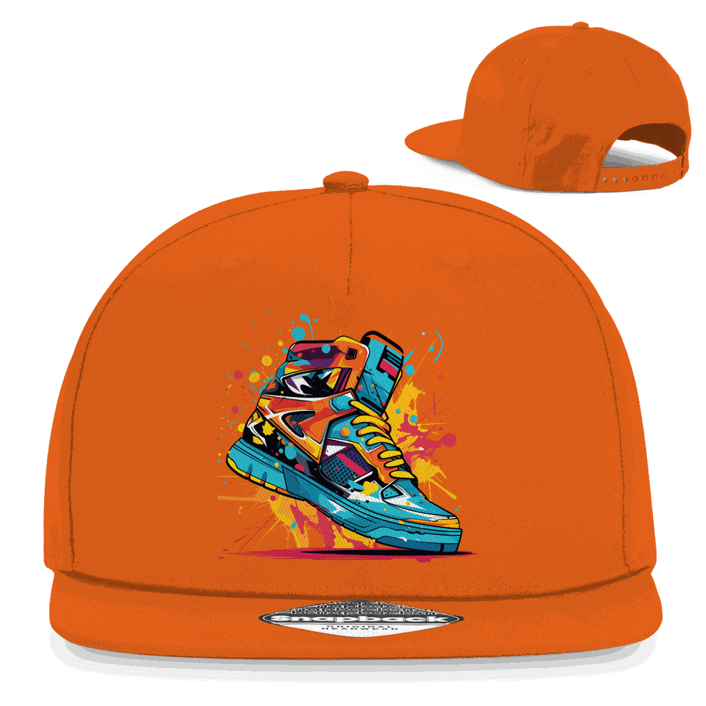 Snapback Rapper Cap - Sneaker Art Print | Division420®