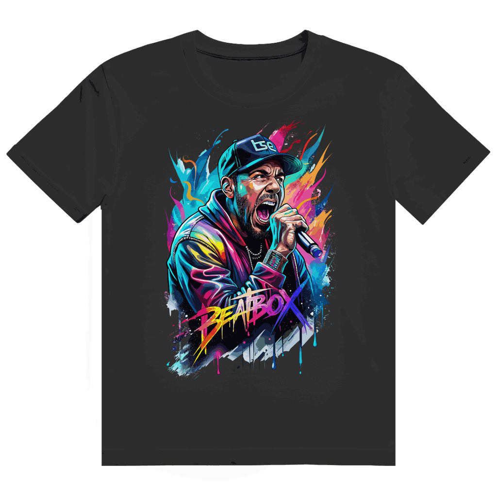 Division420 Heavy Cotton T-Shirt Beatbox aus 100% Baumwolle mit modernem Tubular Fit und nachhaltiger Produktion