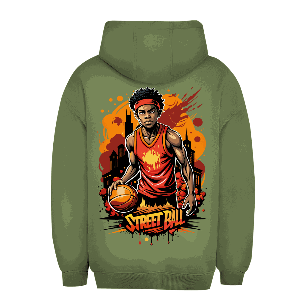 Unisex Oversize Hoodie - Street Ball | Division420®
