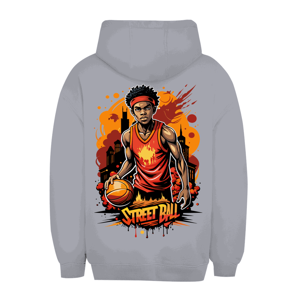 Unisex Oversize Hoodie von Division420 mit Kapuze, Kängurutasche und urbanem Streetstyle-Design