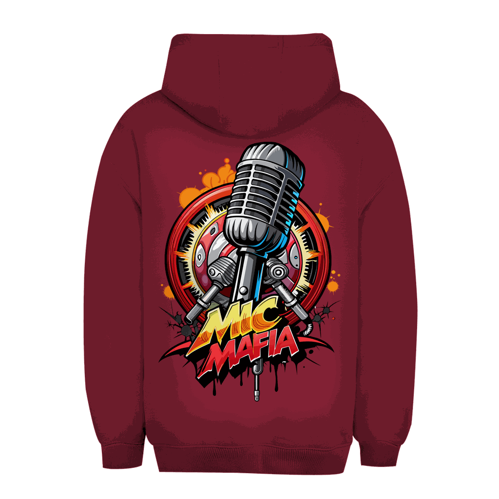 Unisex Oversize Hoodie von Division420 in urbanem Style und hochwertiger Baumwollmischung