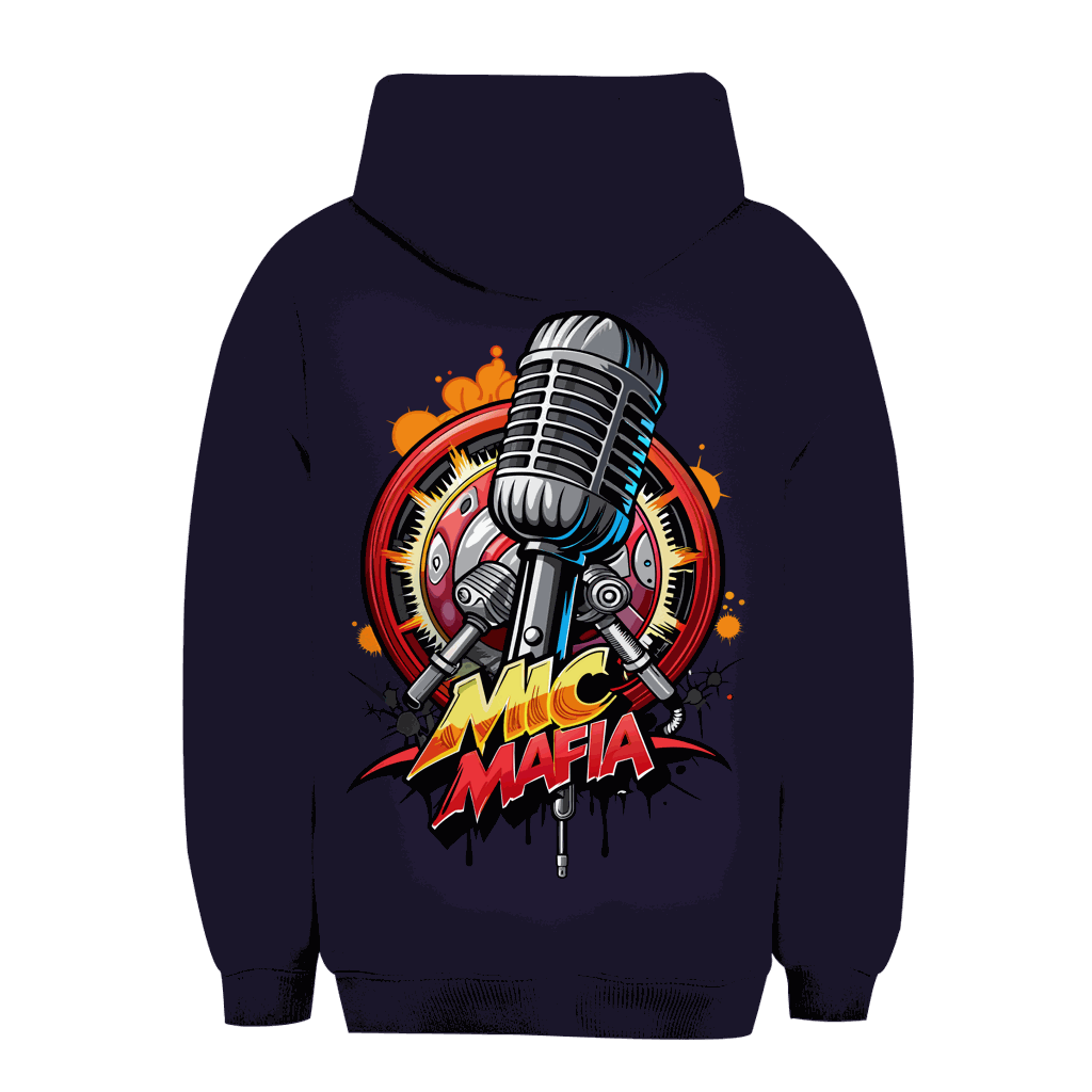 Unisex Oversize Hoodie - Mic Mafia | Division420®