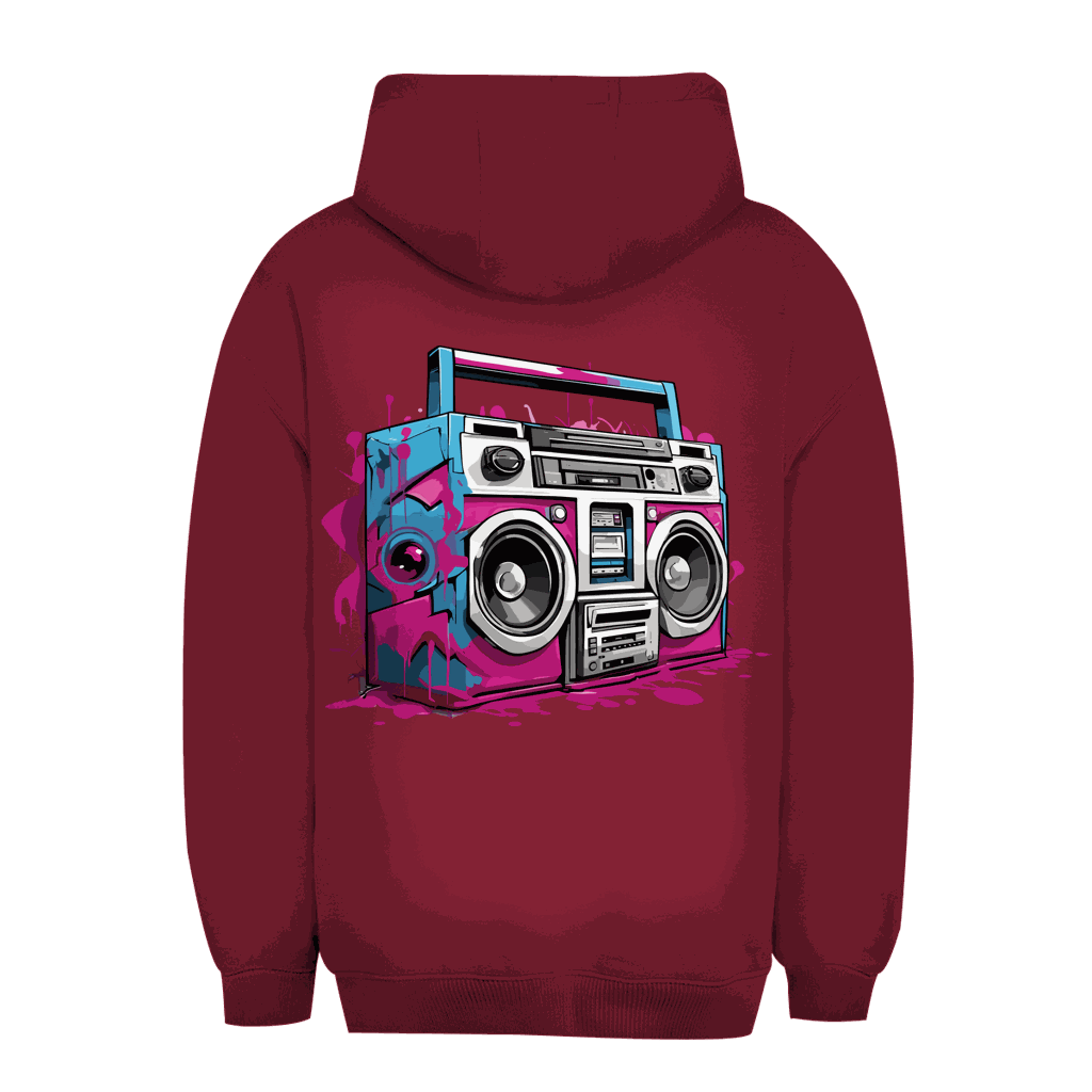 Unisex Oversize Hoodie - Boombox | Division420®