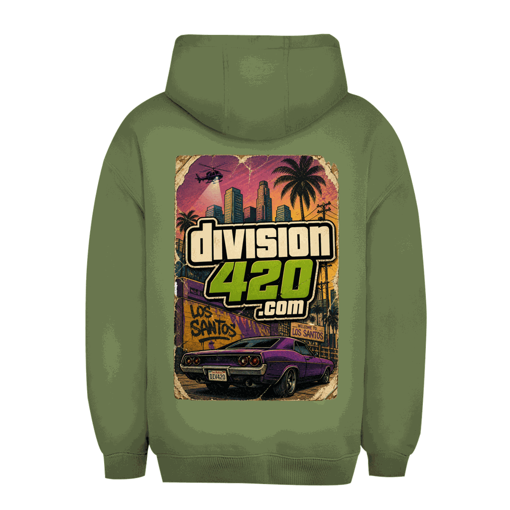 Unisex Oversize Hoodie - Los Santos | Division420®