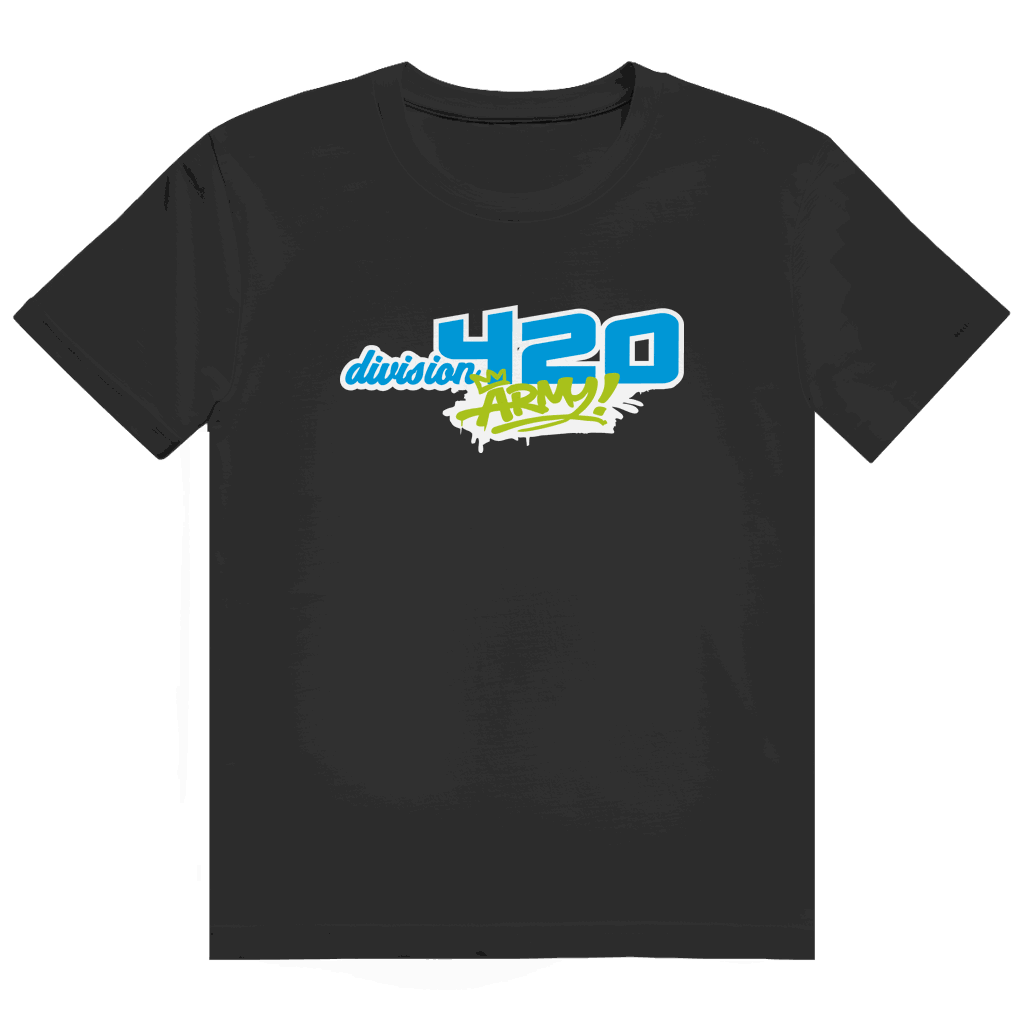 Größentabelle für das Heavy Cotton T-Shirt von Division420 im modernen Streetstyle
