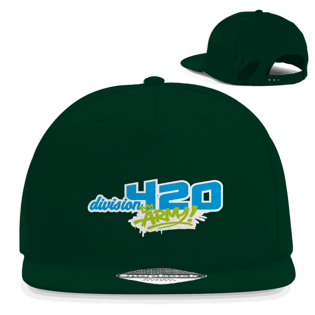 Snapback Rapper Cap - D420Army | Division420®