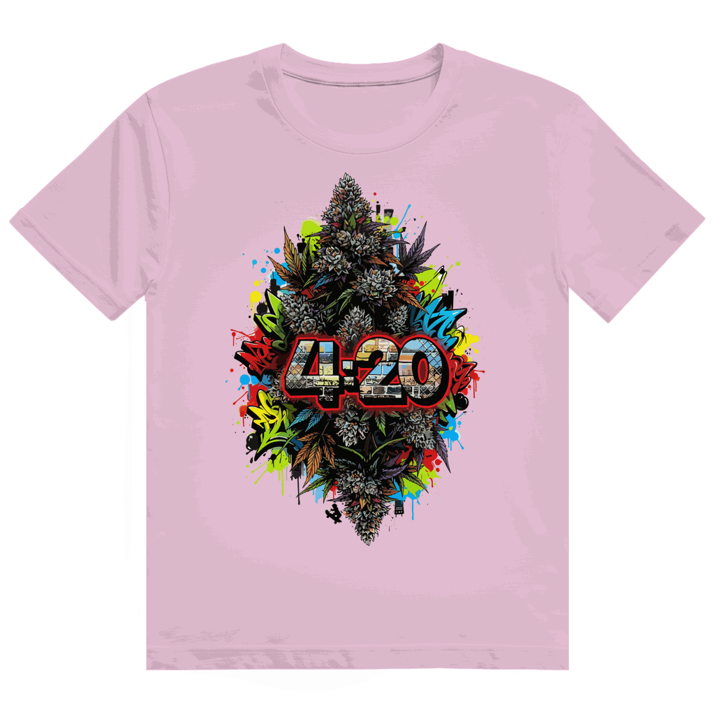 Heavy Cotton T-Shirt - 420 Graffiti Art | Division420®