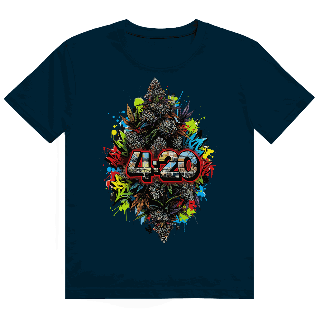 Heavy Cotton T-Shirt - 420 Graffiti Art | Division420®