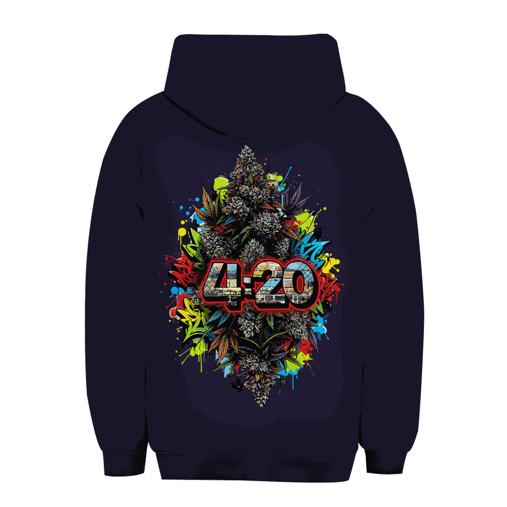 Unisex Oversize Hoodie - 420 Graffiti Art | Division420®