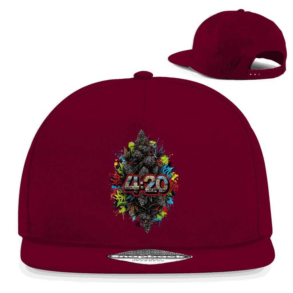 Snapback Rapper Cap - 420 Graffiti Art | Division420®