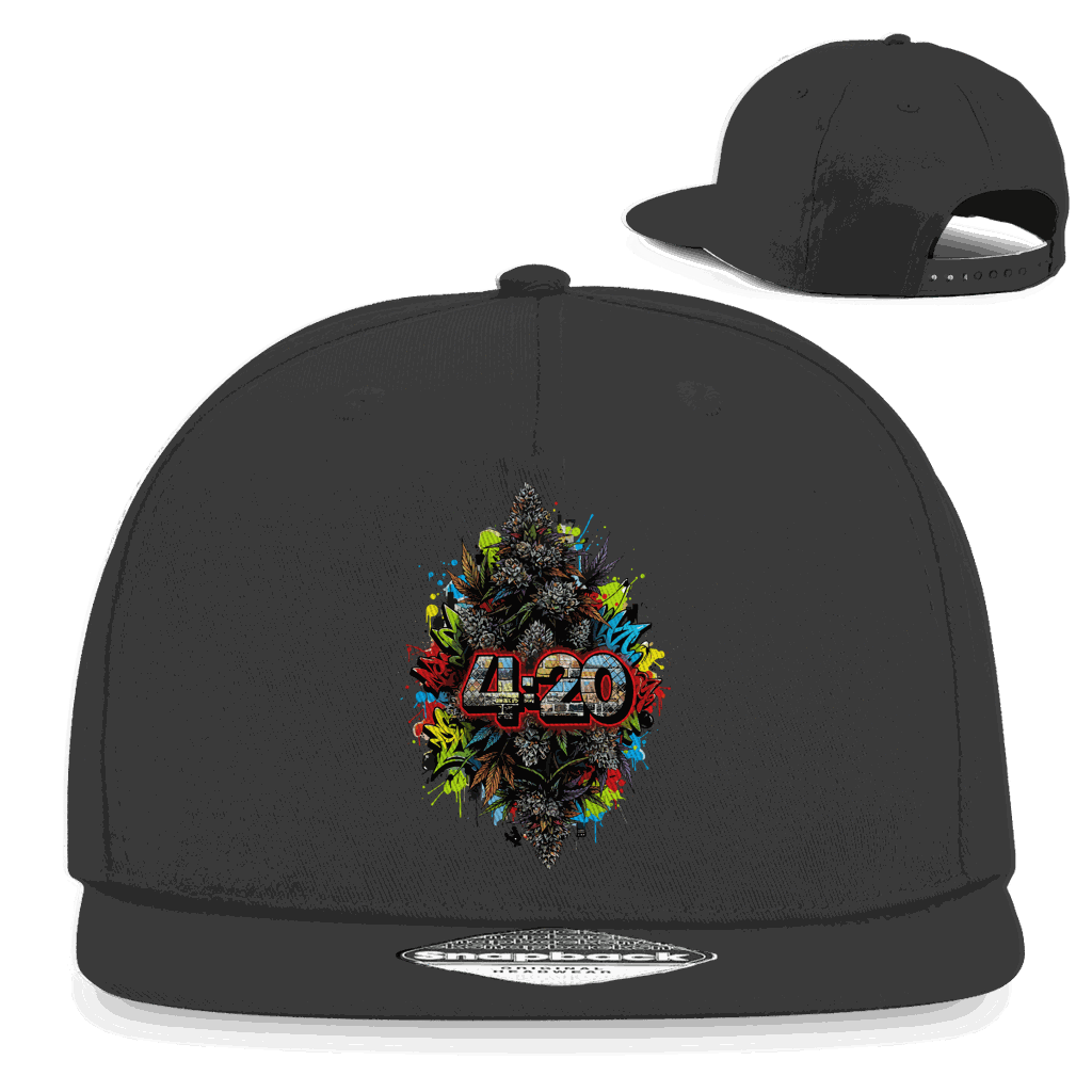 Snapback Rapper Cap - 420 Graffiti Art | Division420®