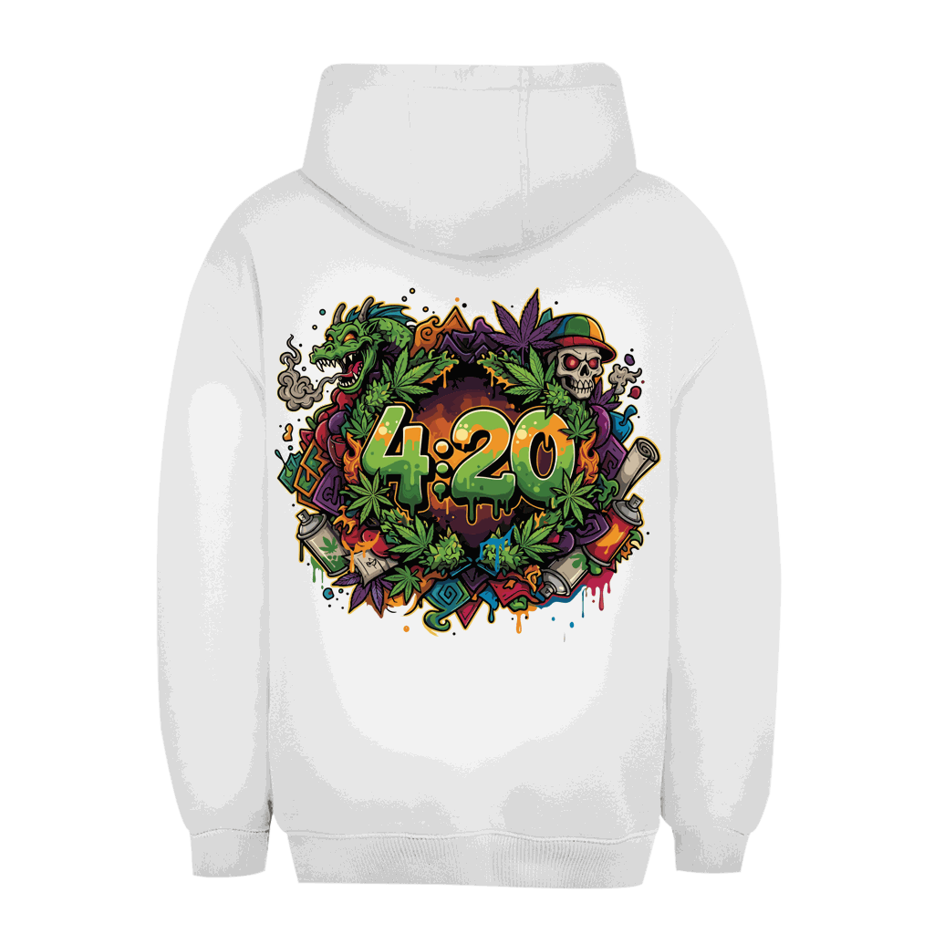 Unisex Oversize Hoodie - 420 Graffiti | Division420®