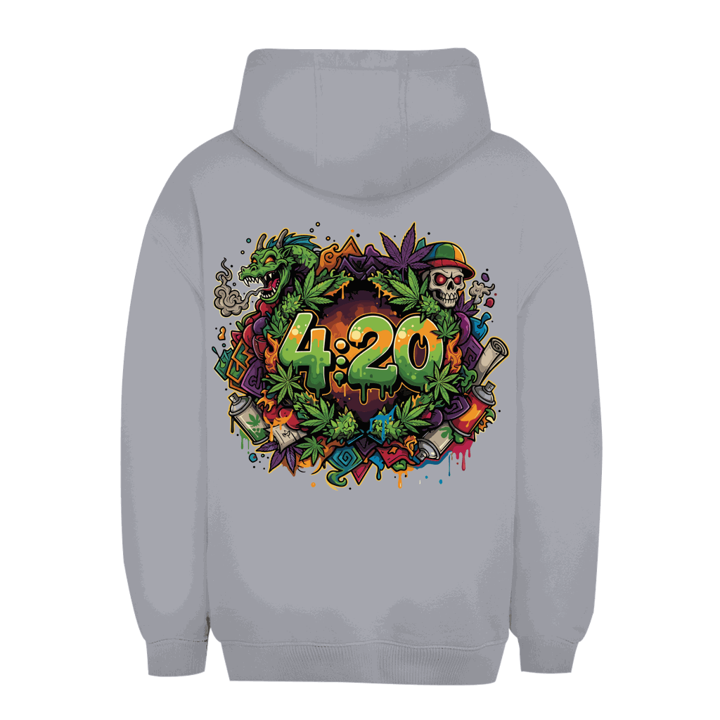 Unisex Oversize Hoodie - 420 Graffiti | Division420®
