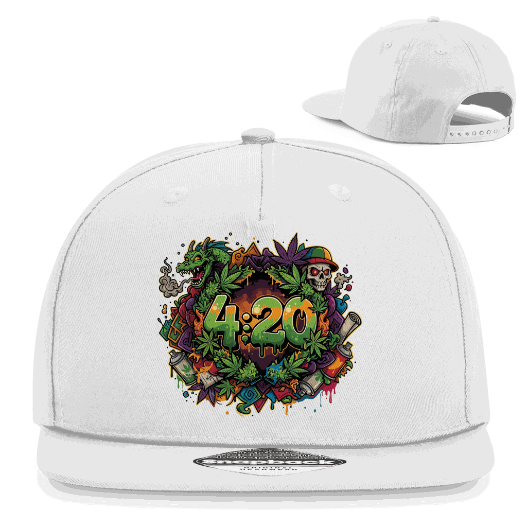 Snapback Rapper Cap - 420 Graffiti | Division420®