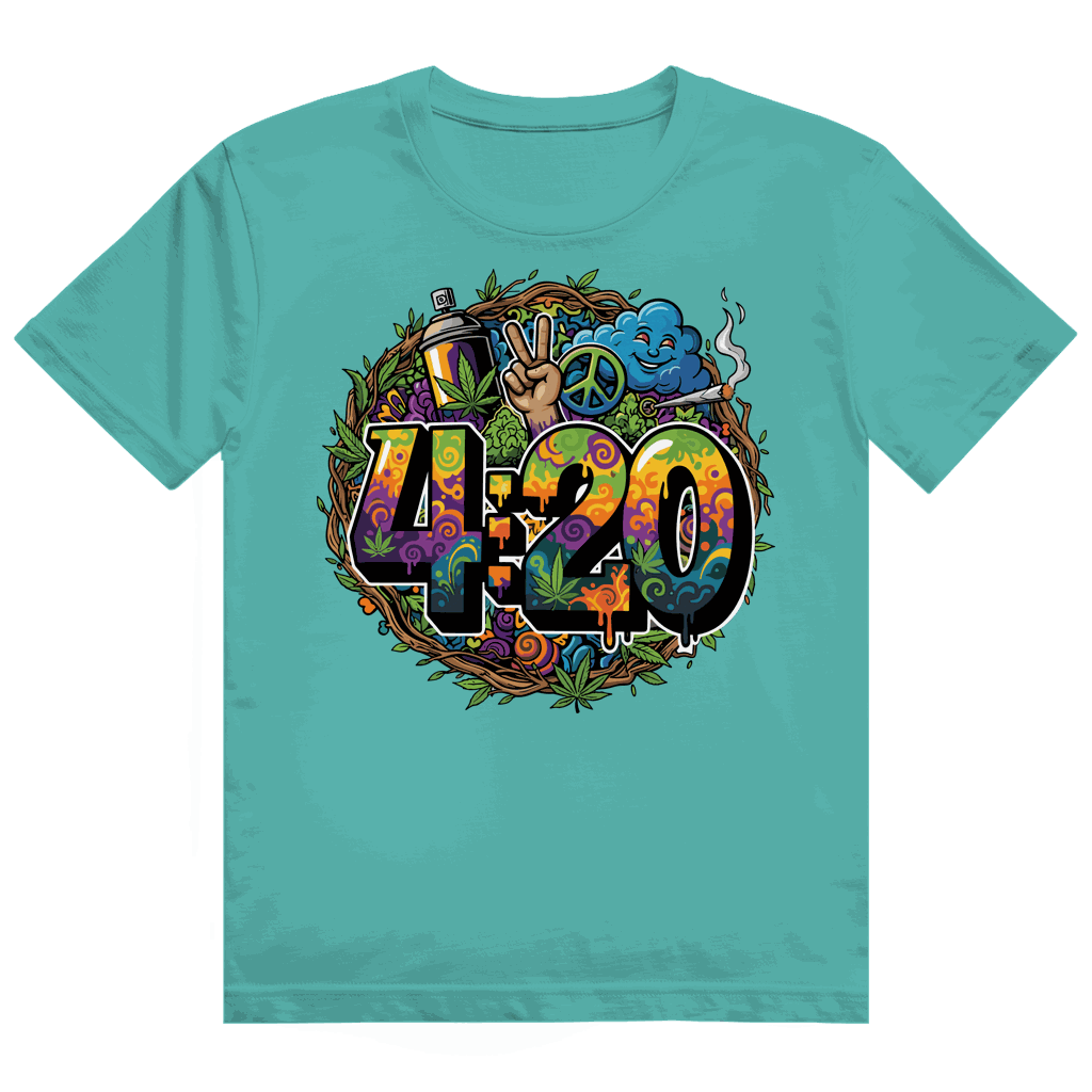 Heavy Cotton T-Shirt - 420 Peace | Division420®