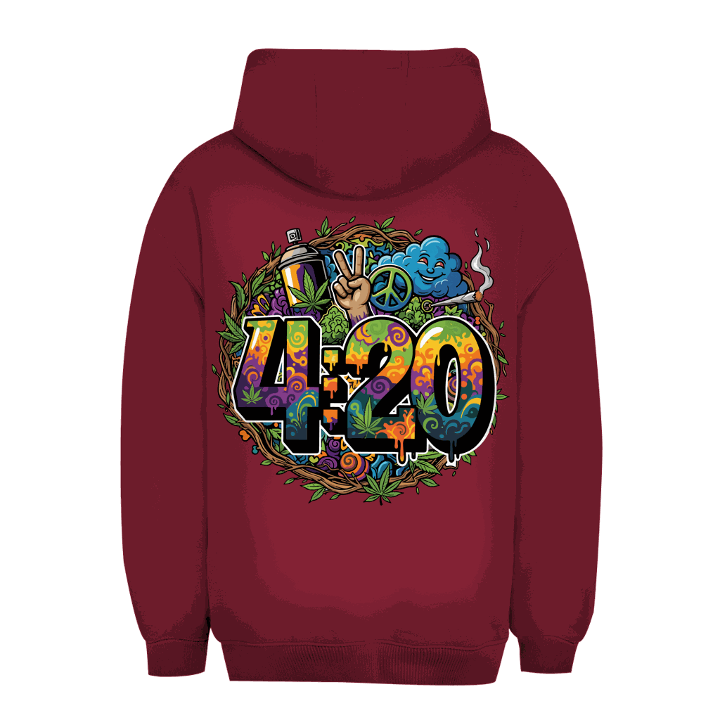 Unisex Oversize Hoodie - 420 Peace | Division420®