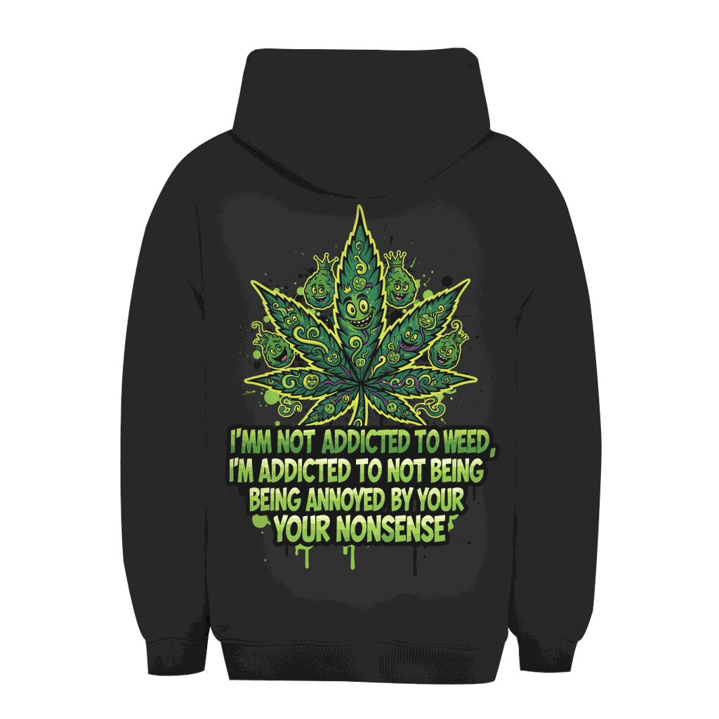 Unisex Oversize Hoodie - Addicted to Weed | Division420®
