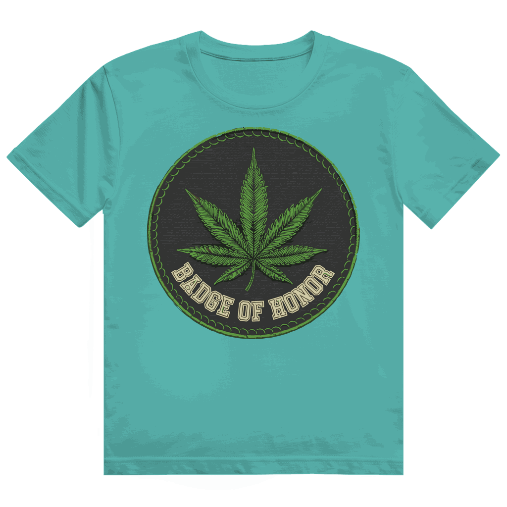 Heavy Cotton T-Shirt - Badge of Honor | Division420®