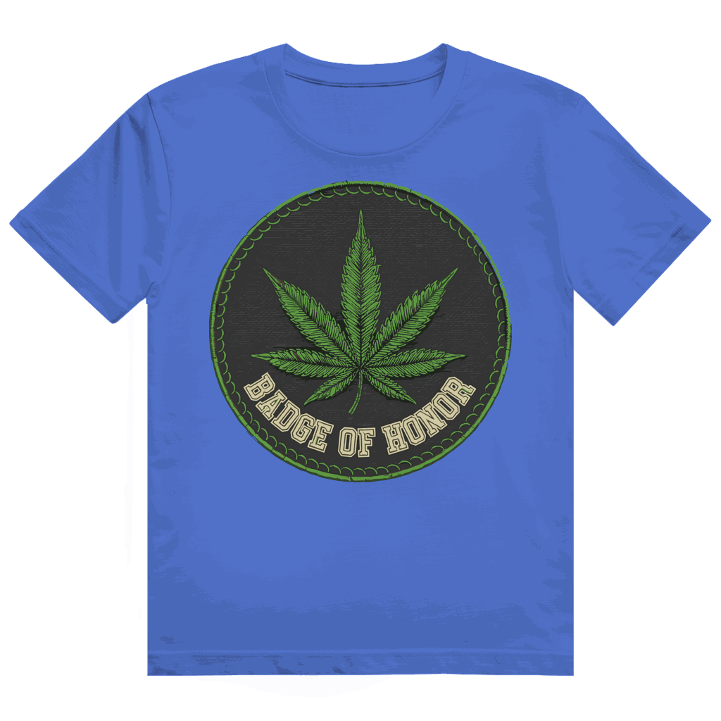 Heavy Cotton T-Shirt - Badge of Honor | Division420®