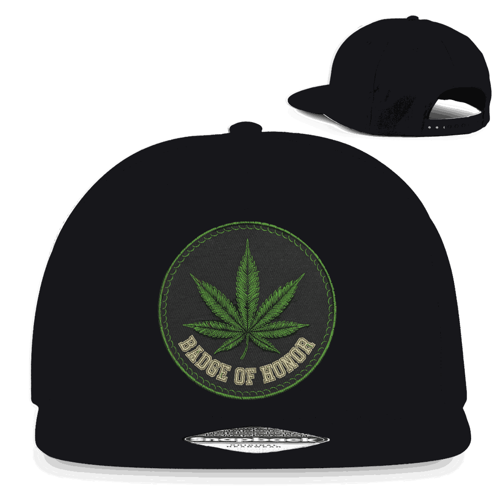 Snapback Rapper Cap - Badge of Honor | Division420®