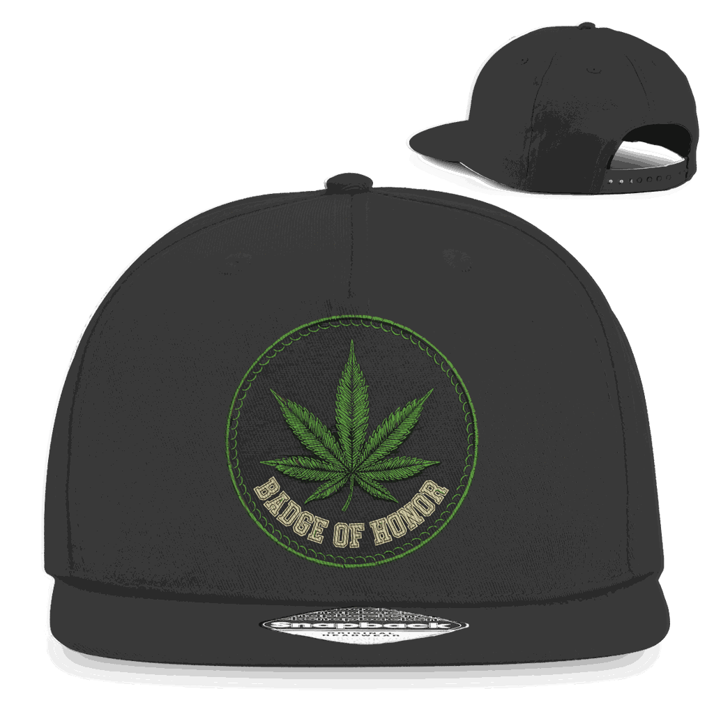 Snapback Rapper Cap - Badge of Honor | Division420®