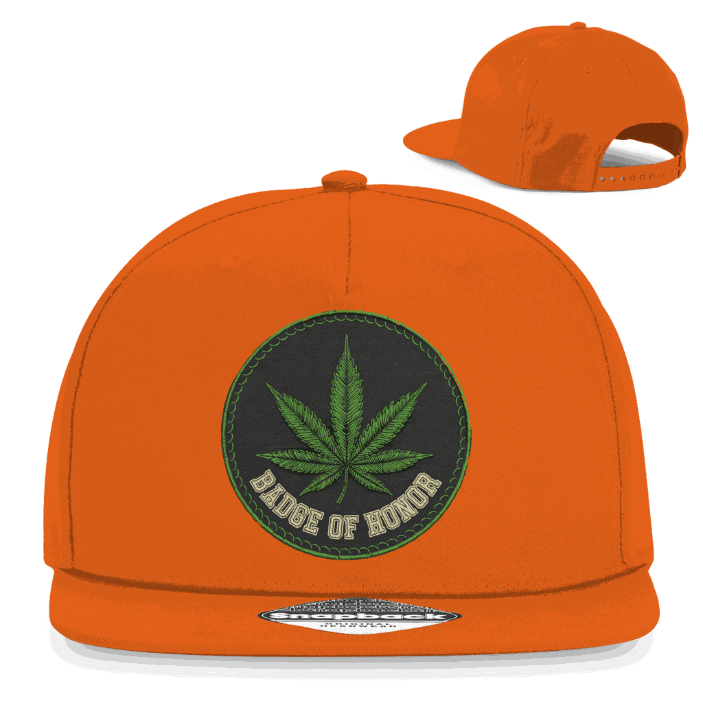 Snapback Rapper Cap - Badge of Honor | Division420®