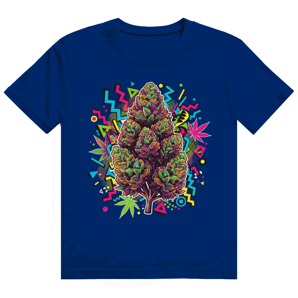 Heavy Cotton T-Shirt - Cannabis Pop Art Print | Division420®