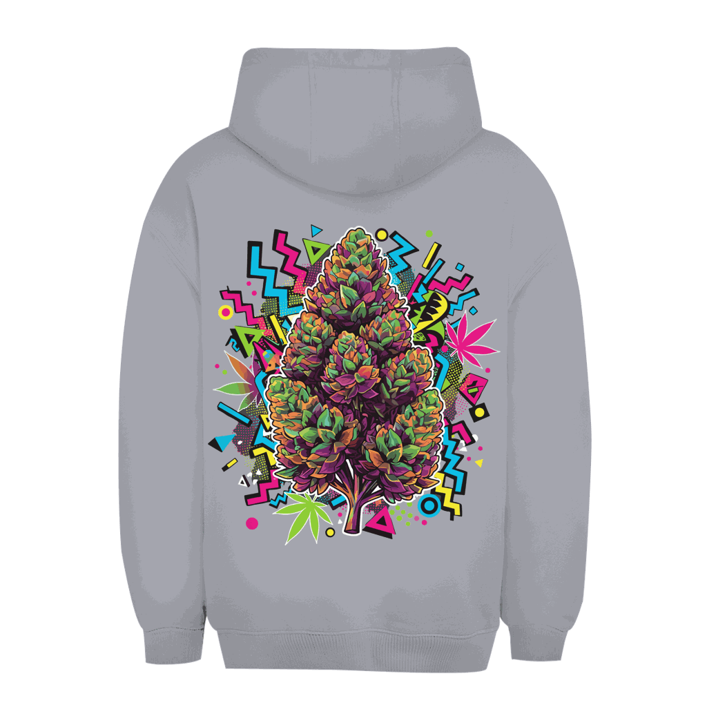 Unisex Oversize Hoodie - Cannabis Pop Art Print | Division420®