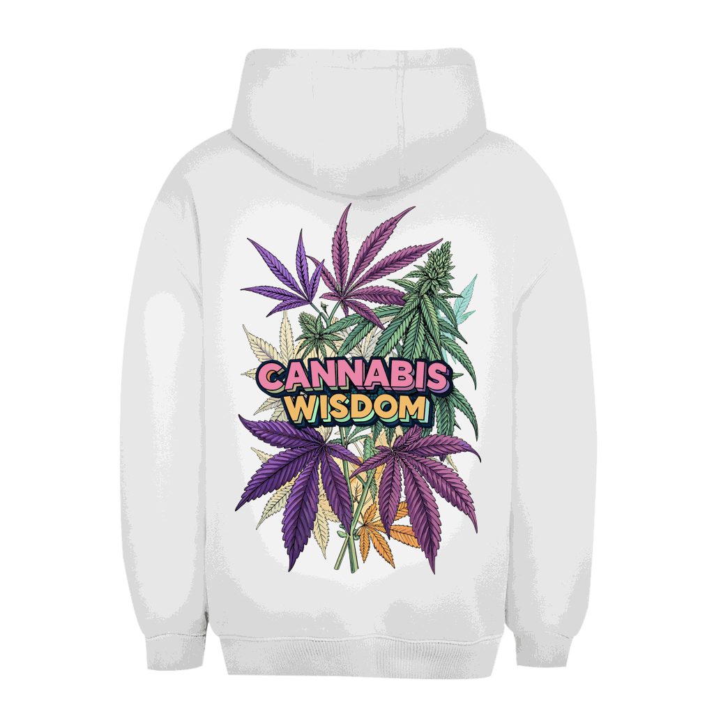 Unisex Oversize Hoodie - Cannabis Wisdom | Division420®