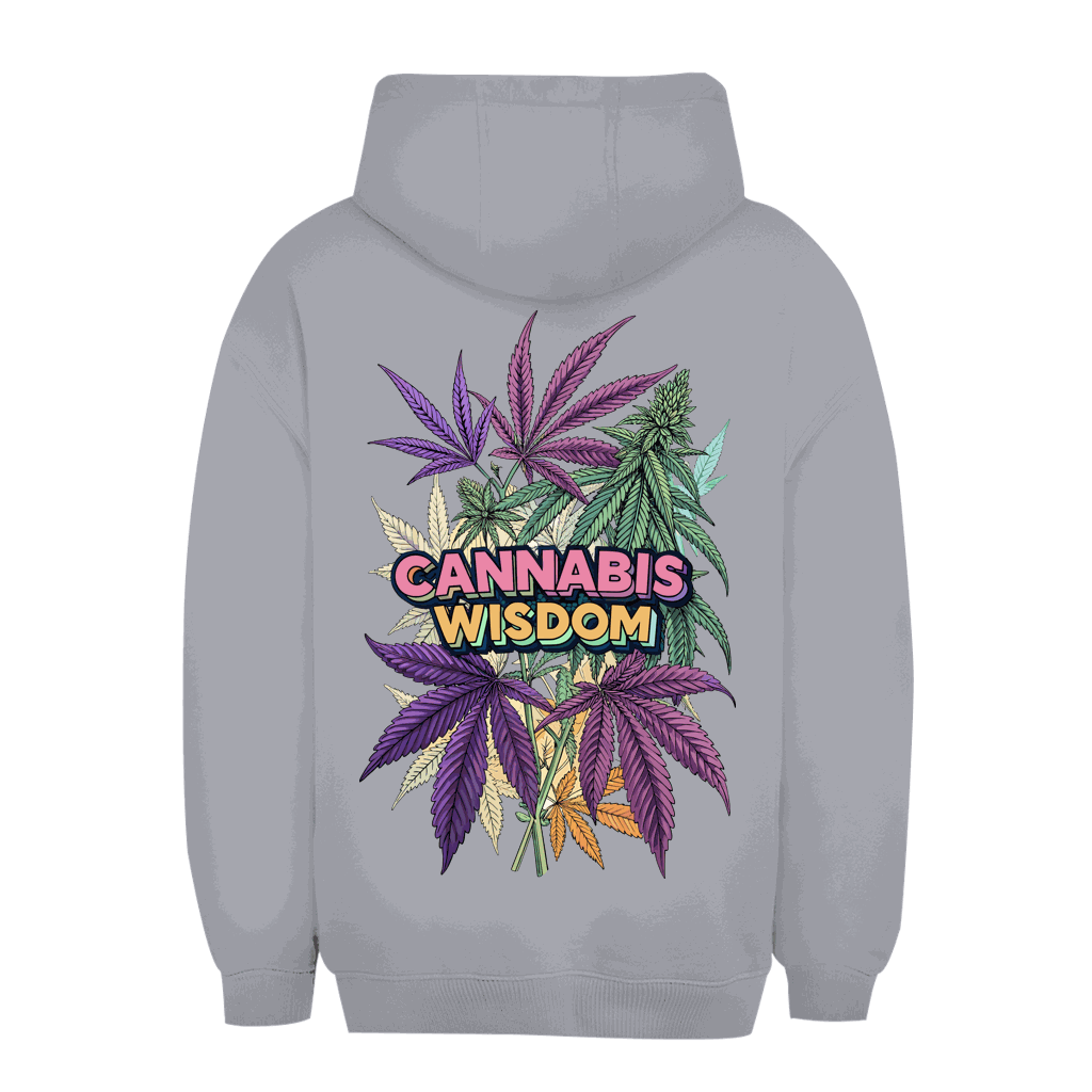 Unisex Oversize Hoodie - Cannabis Wisdom | Division420®