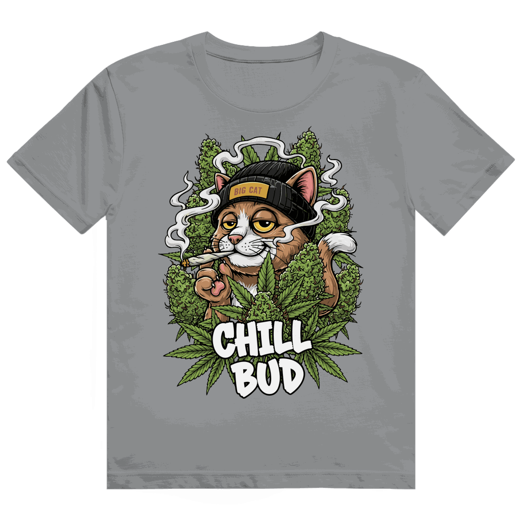 Größentabelle für Heavy Cotton T-Shirt Chill Bud von Division420