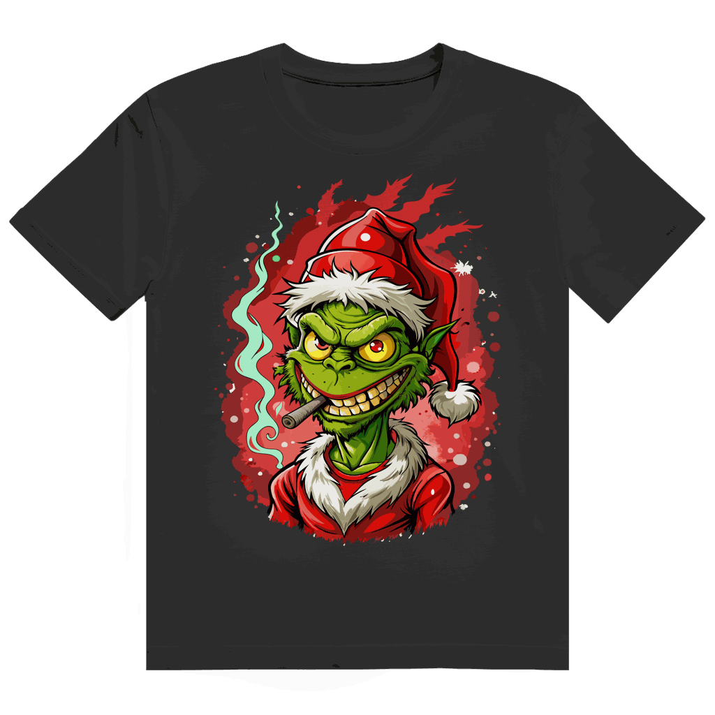 Heavy Cotton T-Shirt - Christmas Grinch | Division420®