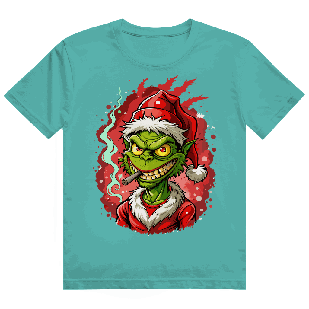 Heavy Cotton T-Shirt - Christmas Grinch | Division420®