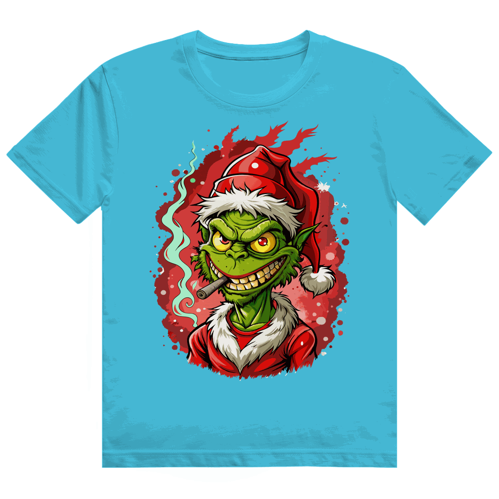 Heavy Cotton T-Shirt - Christmas Grinch | Division420®