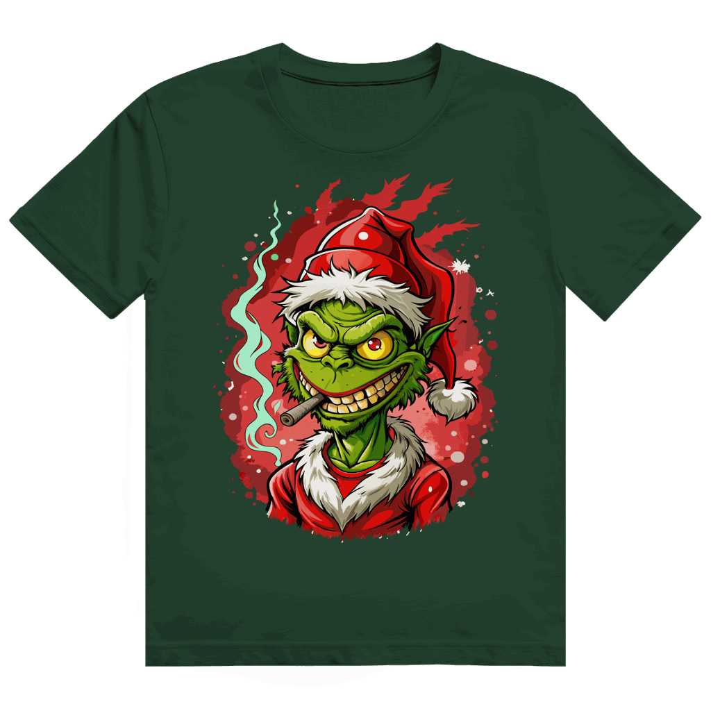 Heavy Cotton T-Shirt - Christmas Grinch | Division420®
