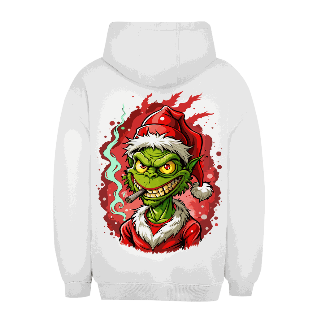 Unisex Oversize Hoodie Christmas Grinch von Division420 in urbanem Stil