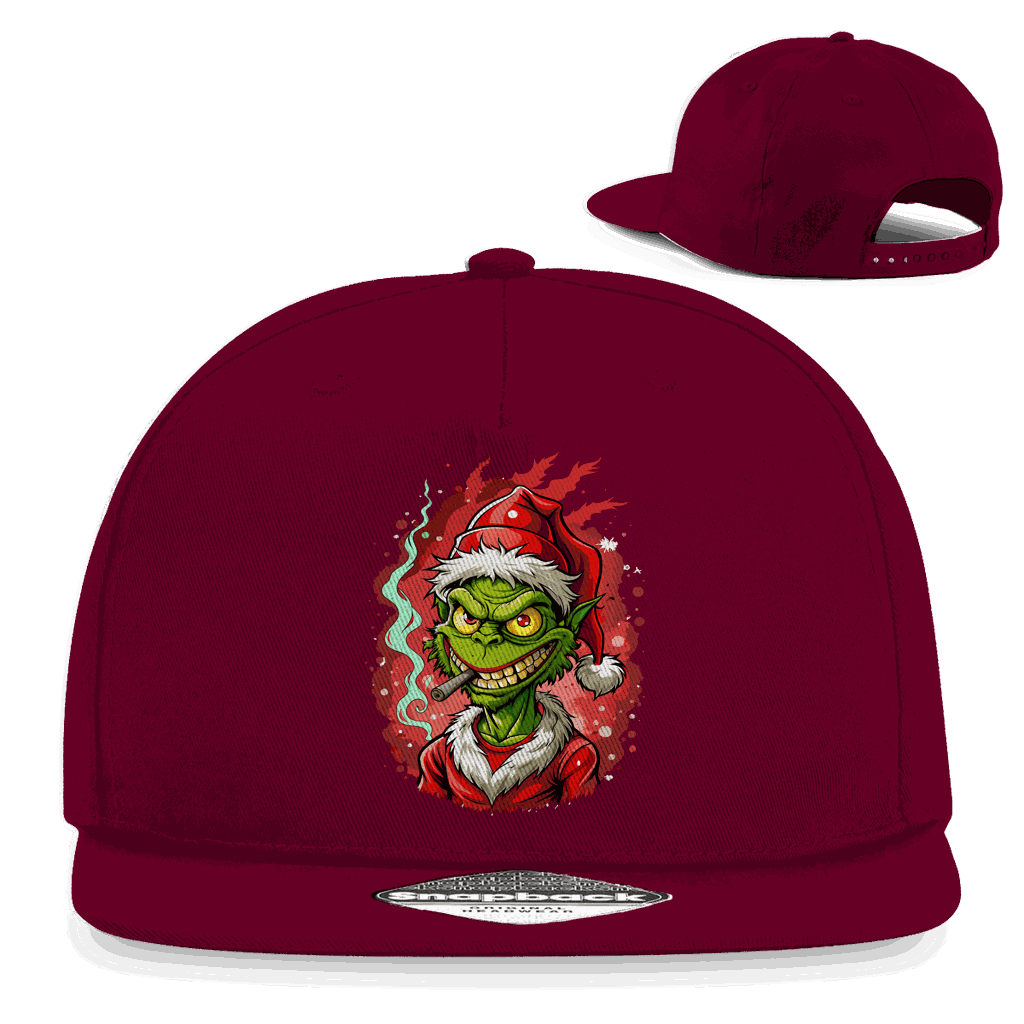 Snapback Rapper Cap - Christmas Grinch | Division420®