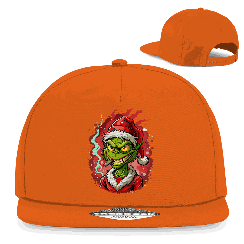 Snapback Rapper Cap - Christmas Grinch | Division420®