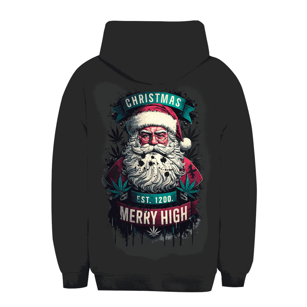 Unisex Oversize Hoodie - Christmas Merry High | Division420®