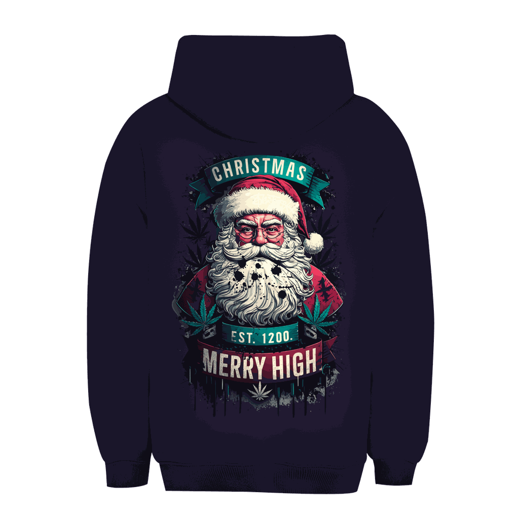 Unisex Oversize Hoodie - Christmas Merry High | Division420®