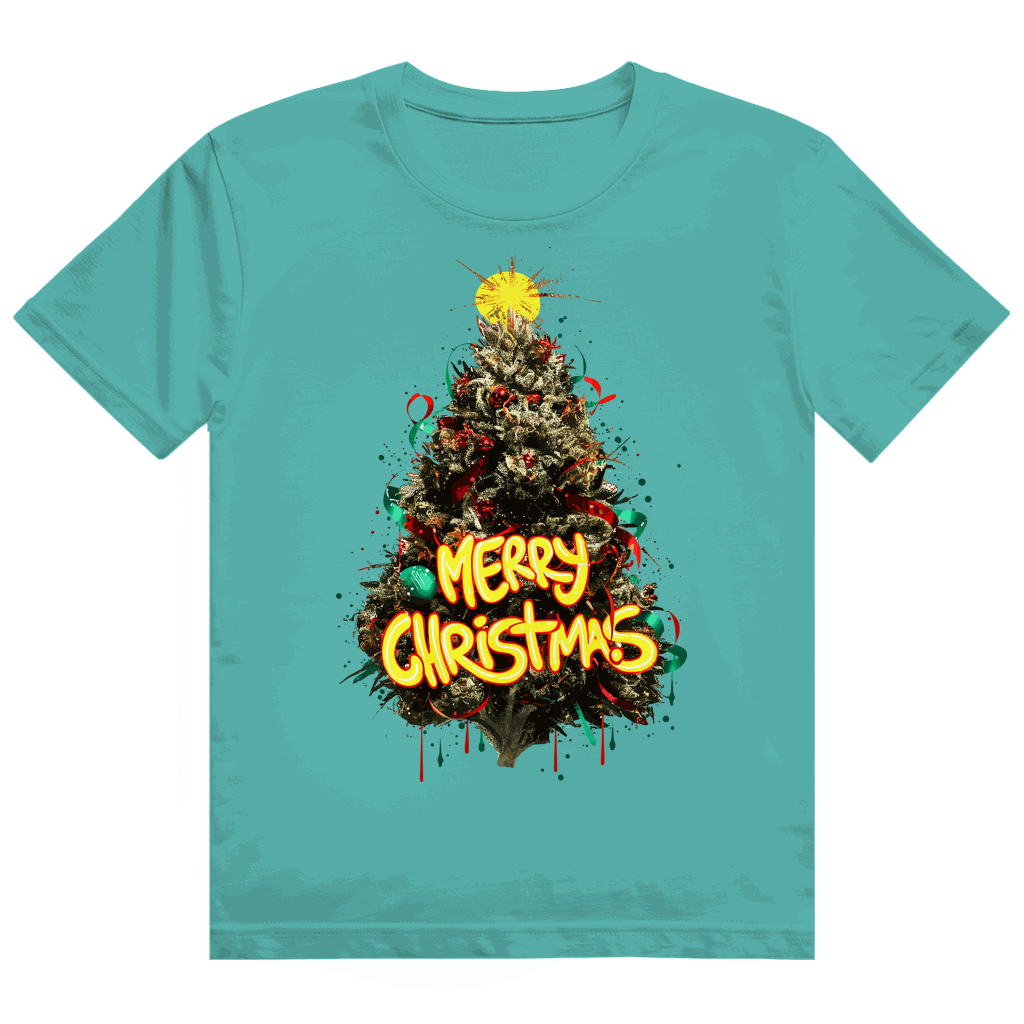 Heavy Cotton T-Shirt - Christmas Tree | Division420®