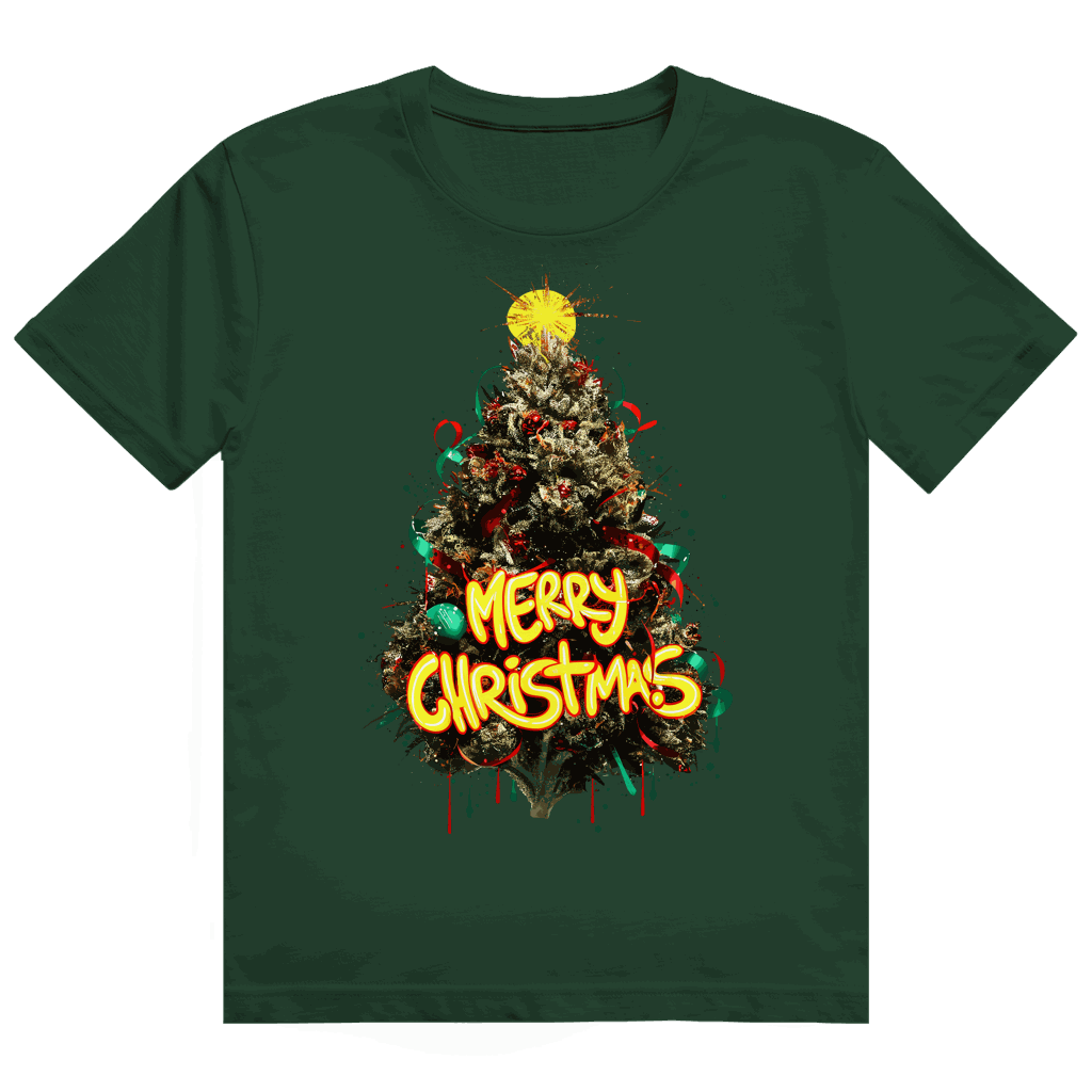 Heavy Cotton T-Shirt - Christmas Tree | Division420®