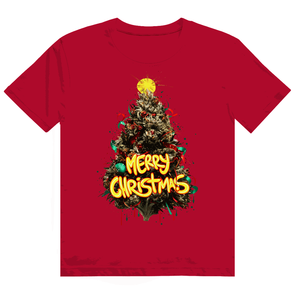 Heavy Cotton T-Shirt - Christmas Tree | Division420®