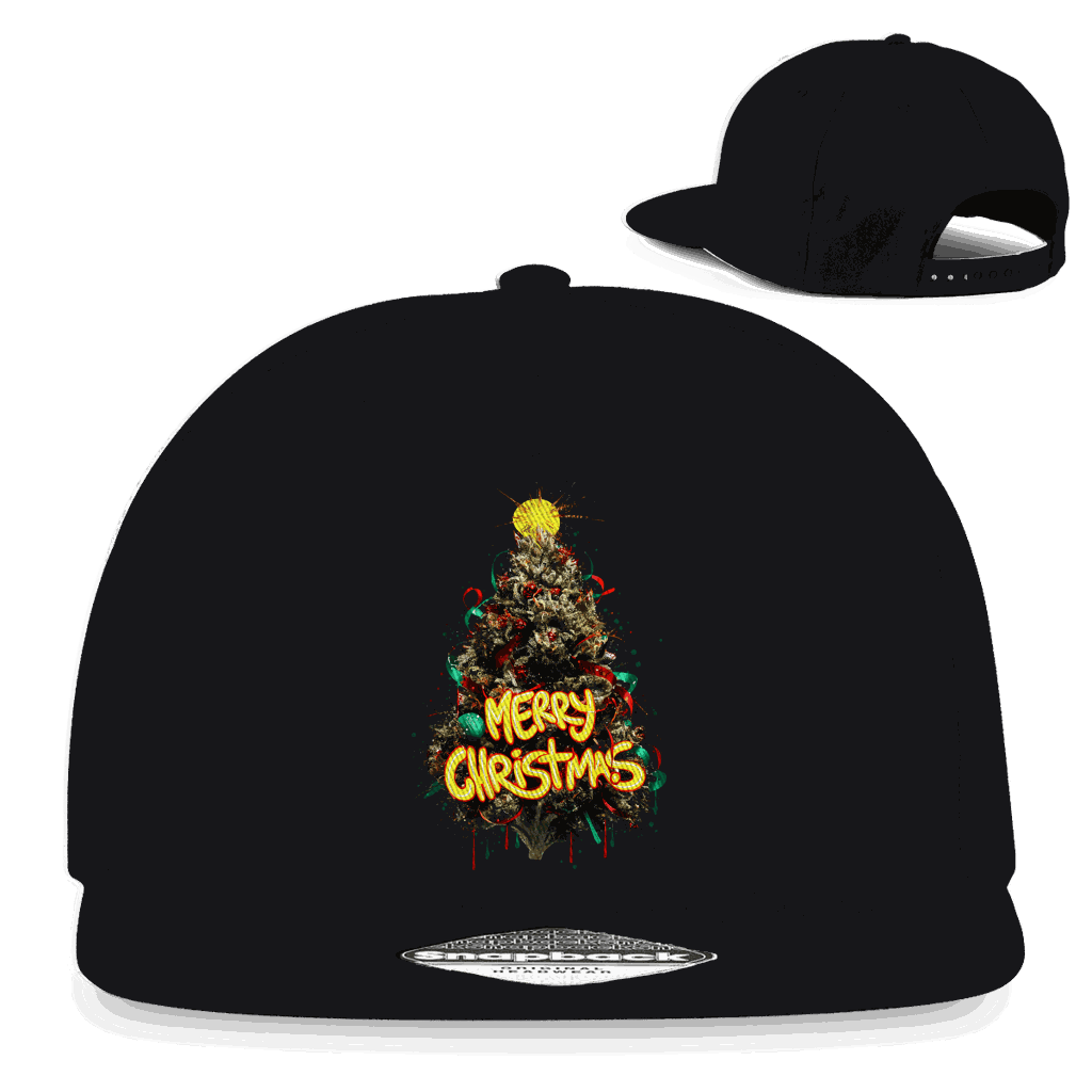 Snapback Rapper Cap - Christmas Tree | Division420®
