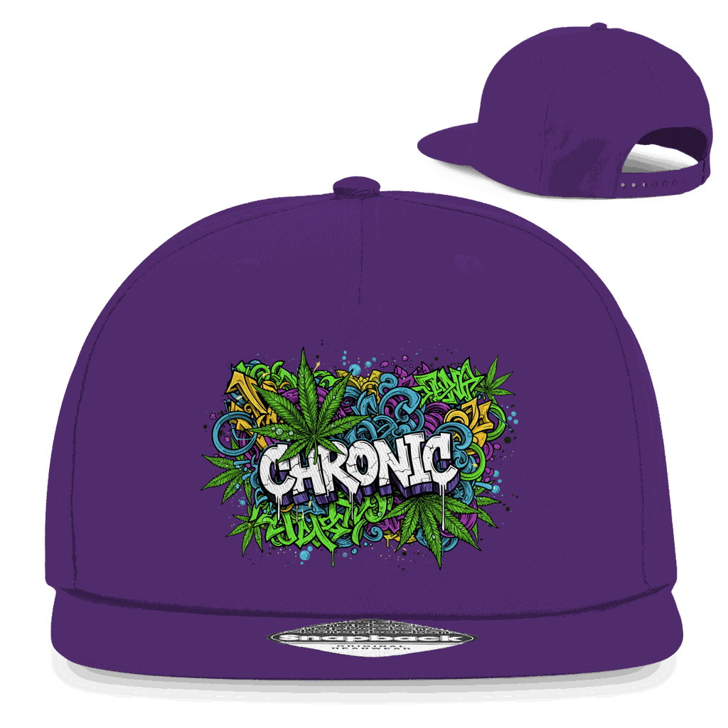 Snapback Rapper Cap - Chronic | Division420®
