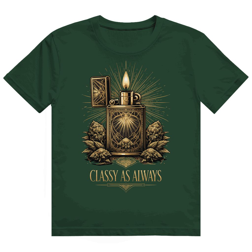 Heavy Cotton T-Shirt - Classy as Always | Division420®