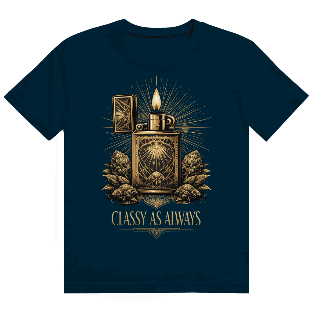 Heavy Cotton T-Shirt - Classy as Always | Division420®